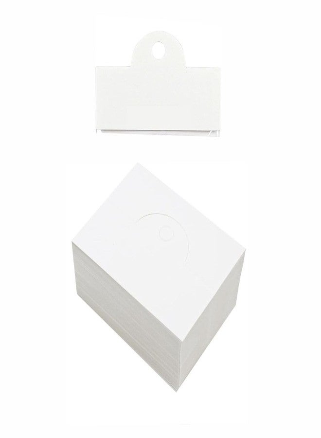 Zenomia Jewelry card for Small Business, Hanging Display Cards, Bracelet, Earring, Keychain White 50pcs(3.14x2.36in) - Image 1